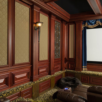 Garage to 3D Home Theater -NAHB, AIBD, QR Design Awards