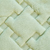 Tatami Quilted Faux Fur Bedspread Set, Light Green, King