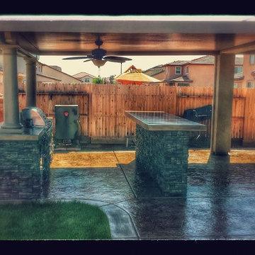 Outdoor Kitchen Project 8