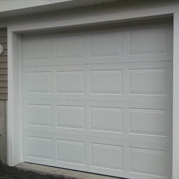 White Sectional Garage Door