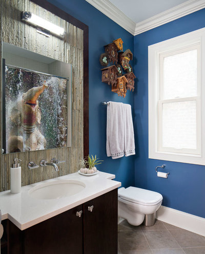 Современная классика Ванная комната by Inspired Interiors