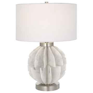 Uttermost Repetition 1-Light Table Lamp, White 30015-1