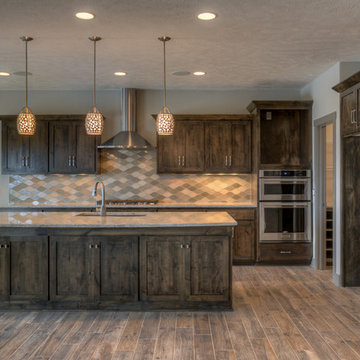 Brookfield Custom w/ 3-car Angled Garage