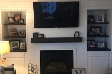 Family room - family room idea in Denver