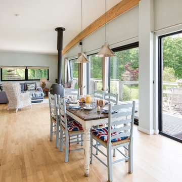 Luxury lodges, Brompton Lakes