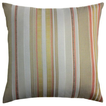 The Pillow Collection Multi Park Throw Pillow Cover, 18"x18"