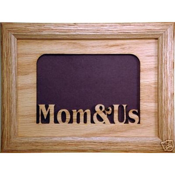 Mom and Us Picture Frame and Matte, 5"x7"