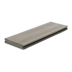 Trex Transcend&reg; Decking in Gravel Path - Deck Tiles And Planks