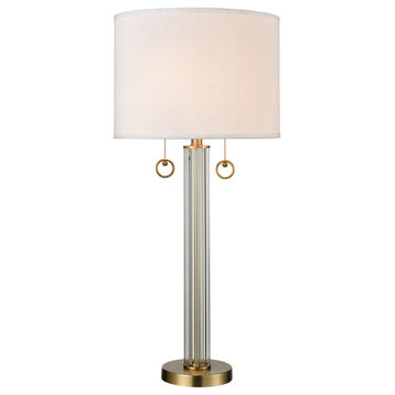 Elk Lighting 77143 Cannery Row Lamp Clear