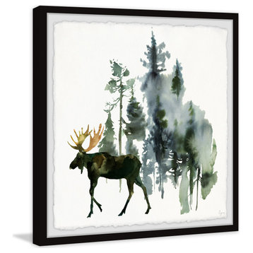 "Out of the Forest" Framed Painting Print, 18x18