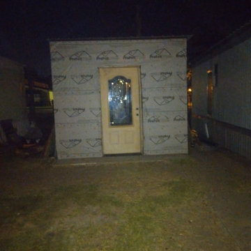 Different siding and exterior painting