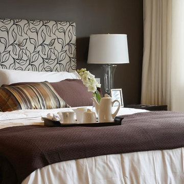 Purple Guest Bedroom