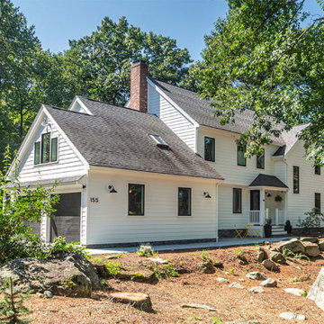 After - Composite Siding & Marvin Windows in Carlisle, MA 01741