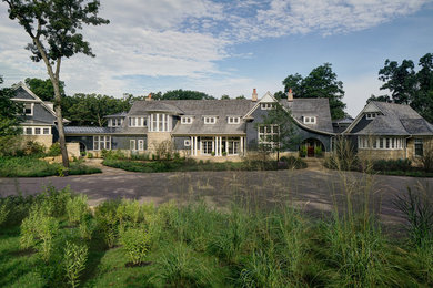 Transitional exterior home photo in Chicago