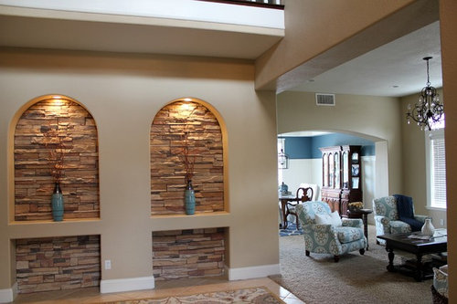 Entryway Niches - Arched Wall Niche Decorating Ideas