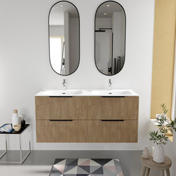 Mueble de Ba&ntilde;o &Aacute;valon: estructura y orden armonizados por su dise&ntilde;o - Bathroom Cabinets