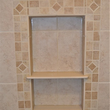 Coordinating Tile Bathroom