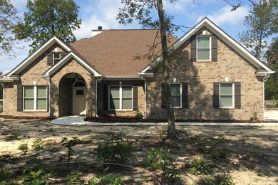 Inspiration for a mid-sized timeless exterior home remodel in Other