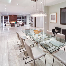 Lighting Chandelier over kitchen table