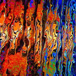 Colored Ice 2 Abstract - Photographs