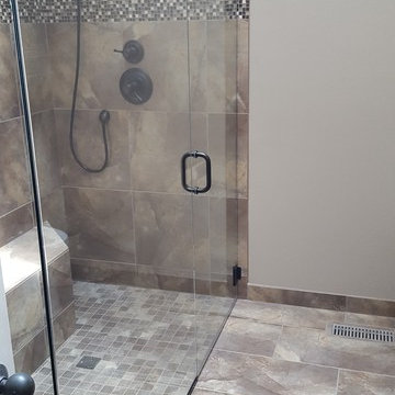 Curb-less Shower