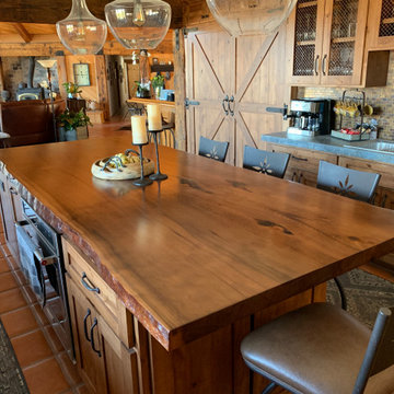Live Edge Kitchen Island