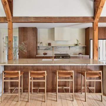 Vintage Walnut Kitchen