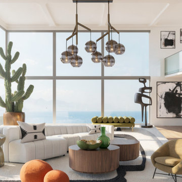 Modern LA living room Revisited