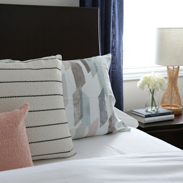 Bright and Vibrant Master Bedroom