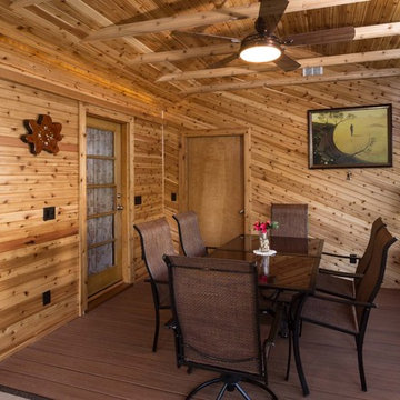 Rustic 3 Season Room - Madison