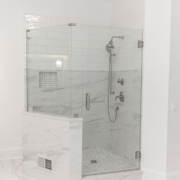 Timeless Marble Master Bathroom
