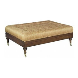 Hickory Chair Ottomans and Benches - Footstools And Ottomans