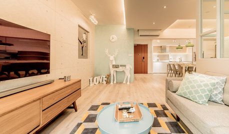 Houzz Tour: A Newlyweds' Nest Illustrates Modern Chic Charm