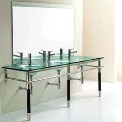 http://www.listvanities.com/glass-bathroom-vanities.html - Bathroom Vanities And Sink Consoles