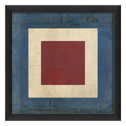 The Artwork Factory - Signal Flag W Print - Prints And Posters