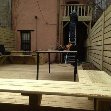 Town House Landscape Design and Renovation