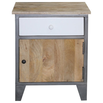 Outbound Multi Color Nightstand Accent Table
