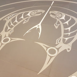 Custom Commercial Porcelain Medallion - Wall And Floor Tile
