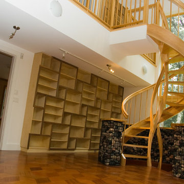 Library & Spiral Staircase