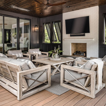 Lake Norman - indoor-outdoor living