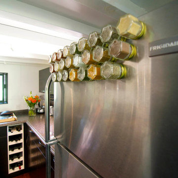 Tiny Houses with Spice Racks