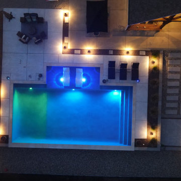 Modern Pool Background