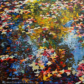 Landscape painting, Landscape art, Original Paintings for Sale by Leon Devenice