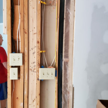 Chapel Hill - 2019 - Expanding openings altering load bearing walls with Headers