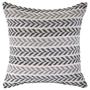 Hint of Grayscale Throw Pillow