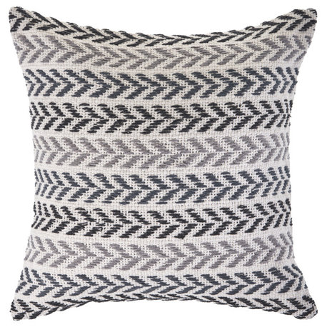 Hint of Grayscale Throw Pillow