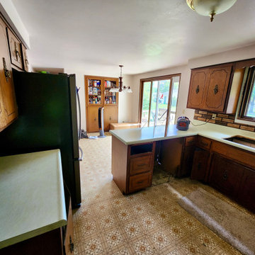Photo 1 – Original Kitchen Layout Original kitchen layout in Green Bay, WI featu