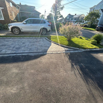 Amity Harbor | Expanded Driveway With Nicolock Stone Ridge Pavers
