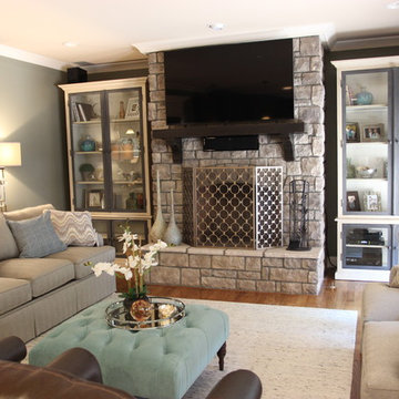 Sleek and Modern Living Room Makeover