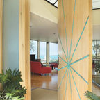 Contemporary double entry doors